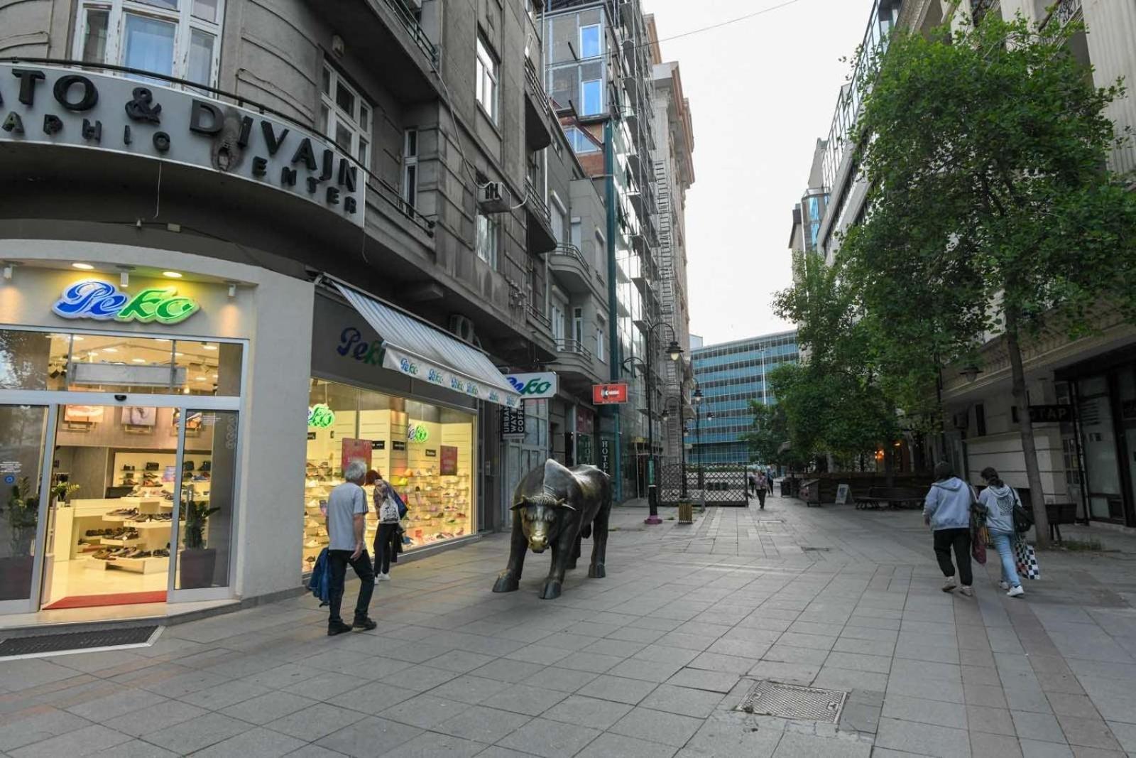 Elena Apartment 2 Skopje Bagian luar foto